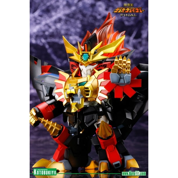 Final-Genesic Gaogaigar D-Style Plastic Model Kit Kotobukiya Brave King GaoGaiGar